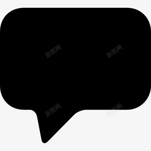 圆形的对话气泡图标png_新图网 https://ixintu.com 对话泡泡 沟通 社交 社交网络 聊天 语音聊天