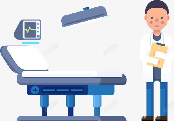手术室西医png免抠素材_新图网 https://ixintu.com 中西医 医生 医生看病 手术 救治病人 结合