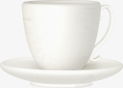 白色茶杯素材