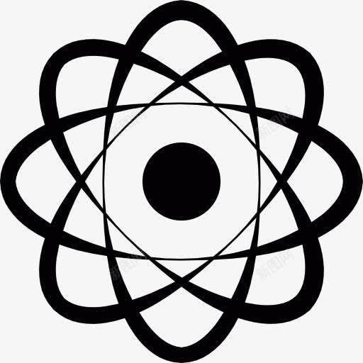 原子图标png_新图网 https://ixintu.com atomic 技术 物理 科学 科学的图标
