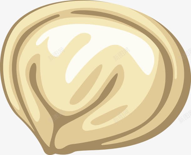 一个大包子png免抠素材_新图网 https://ixintu.com 包子 奶黄包 手绘 甜食 美食 肉包 菜包 面点 面食 食物