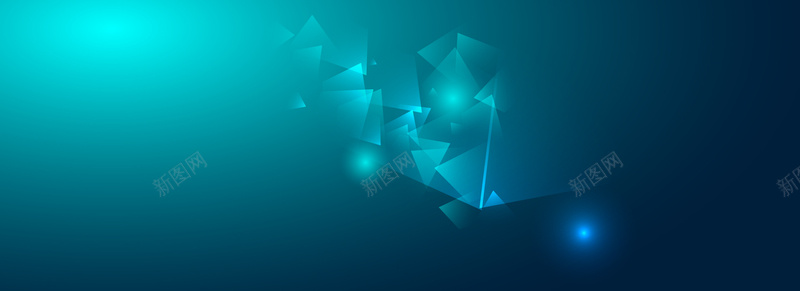 蓝色几何背景矢量图ai设计背景_新图网 https://ixintu.com 几何背景 渐变背景 科技背景 蓝色背景 矢量图