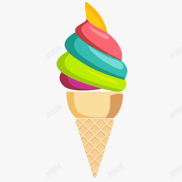 手绘卡通彩色冰淇淋png免抠素材_新图网 https://ixintu.com 冰淇淋 卡通 彩色 手绘 手绘卡通彩色冰淇淋 雪糕