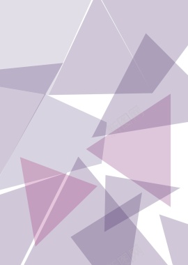 矢量淡雅紫色几何三角碎片背景背景