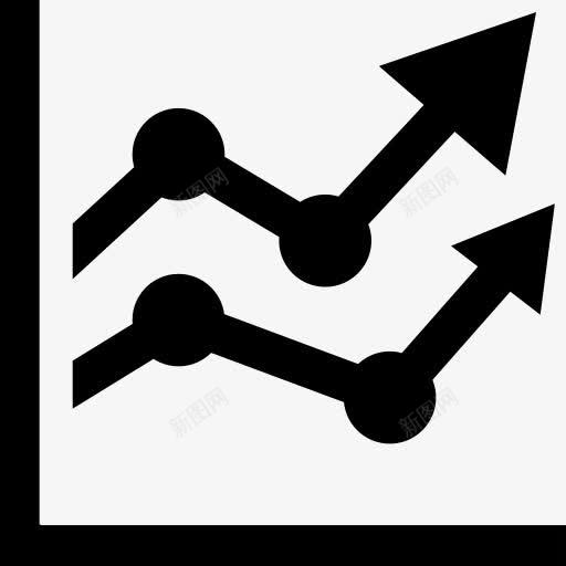 分析图图线报告起来免费杂项图标png_新图网 https://ixintu.com Analytics chart graph line report up 分析 图 报告 线 起来