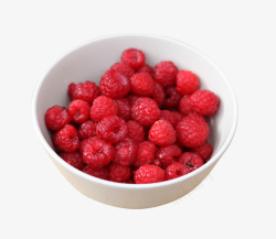 碗里的树莓素材