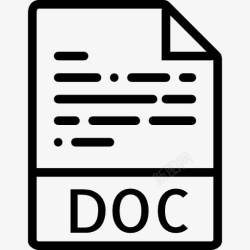 文件格式doc医生图标高清图片