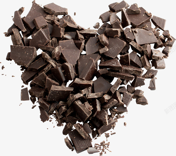 巧克力png免抠素材_新图网 https://ixintu.com 爱心巧克力 碎巧克力 素材