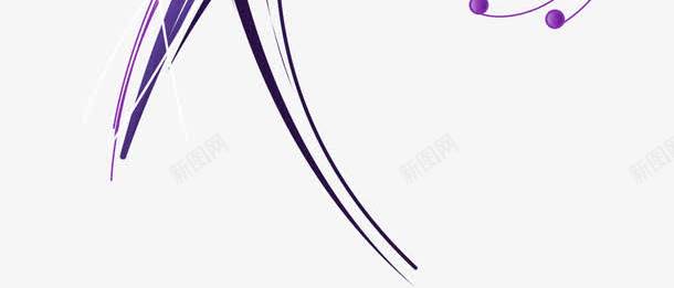 紫色线条花纹png免抠素材_新图网 https://ixintu.com AI 底纹 紫色 线条 背景 花纹