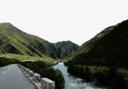 芦芽山风景区米拉山风景区高清图片