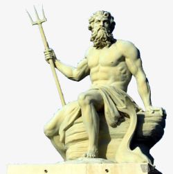 古老的雕塑古希腊神话人物雕塑高清图片