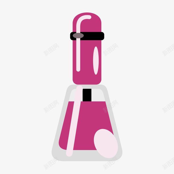粉色的化妆品png免抠素材_新图网 https://ixintu.com png图形 化妆品 指甲油 瓶子 粉色 装饰