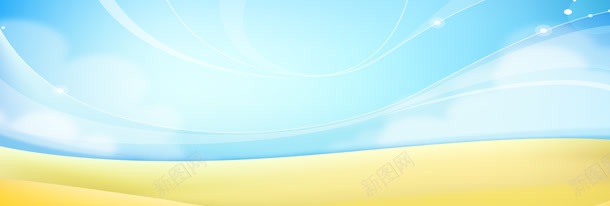 清新线条立体bannerjpg设计背景_新图网 https://ixintu.com banner 唯美 清新 线条