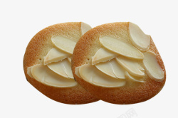 面包装饰杏仁片杏仁片烘焙饼干高清图片