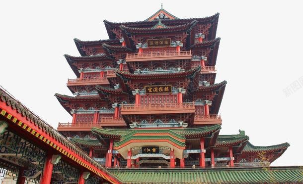 滕王阁景区png免抠素材_新图网 https://ixintu.com 旅游景区 滕王阁 滕王阁景区 著名景点