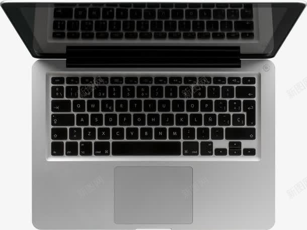 笔记本电脑png免抠素材_新图网 https://ixintu.com 电脑 黑色键盘