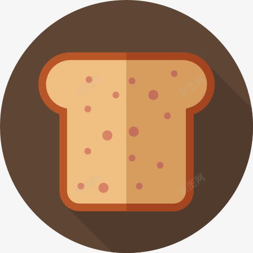 面标图标png_新图网 https://ixintu.com 午餐 早餐 晚餐 面包 食品 食物和餐厅