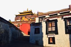 西藏扎什伦布寺十素材