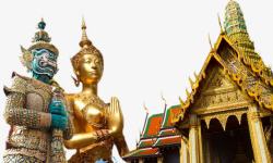 泰国寺庙佛像元素素材