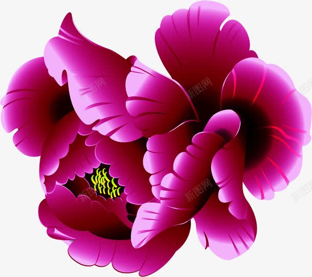 创意合成质感紫色的海棠花png免抠素材_新图网 https://ixintu.com 创意 合成 海棠花 紫色 质感
