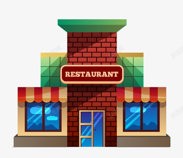 创意餐厅png免抠素材_新图网 https://ixintu.com 古风餐厅 复古餐厅创意 平面绘制餐厅 餐厅免抠素材 餐厅创意png图片