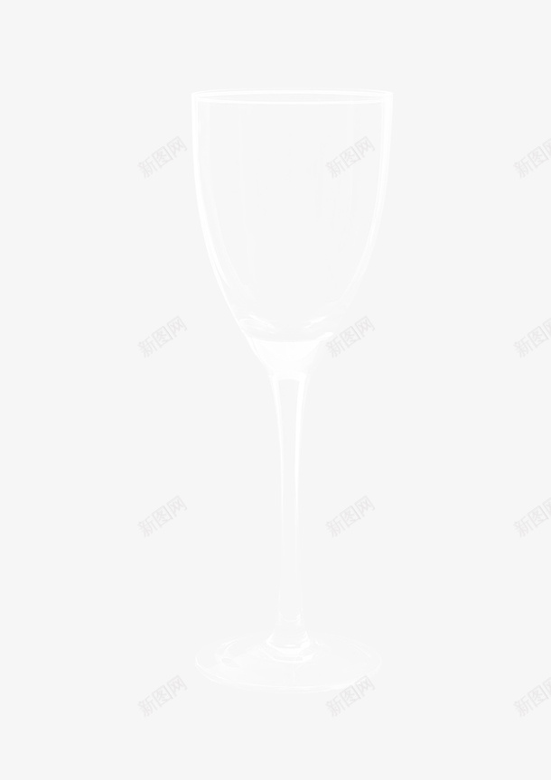 高脚透明玻璃杯png免抠素材_新图网 https://ixintu.com 玻璃杯 红酒杯 透明杯 高脚杯