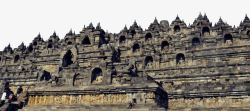 印度景区印度尼西亚婆罗浮屠景点高清图片