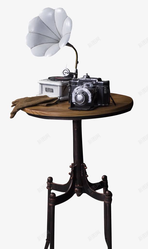 相机留声机创意古朴png免抠素材_新图网 https://ixintu.com 创意 古朴 留声机 留音机 相机