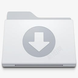 文件夹白图标png_新图网 https://ixintu.com arrow decrease down download downloads folder white 下来 下载 减少 文件夹 白色的 箭头