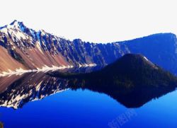 着名火山口湖火山口湖国家公园景区高清图片