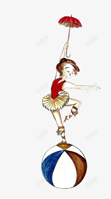 跳舞的女孩png免抠素材_新图网 https://ixintu.com png png素材 卡通 女孩 小阳伞 手绘 舞蹈 舞蹈跳舞培训班招生 跳舞