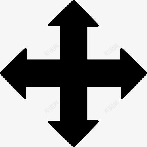 十字路口图标png_新图网 https://ixintu.com 交叉 交叉口 接口 方向 方式 结