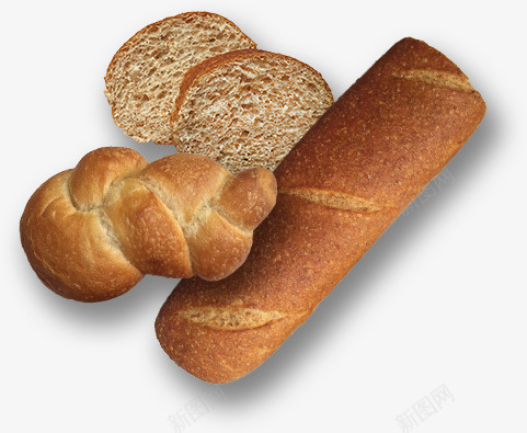 黑色荞麦面包png免抠素材_新图网 https://ixintu.com 荞麦 面包 黑色
