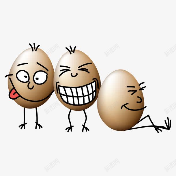 创意鸡蛋png免抠素材_新图网 https://ixintu.com 创意鸡蛋 可爱 大笑 蛋蛋 鸡蛋