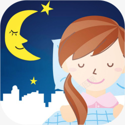 手机萤火虫睡眠图标手机深度睡眠音乐图标logo高清图片