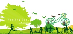 科幻概念海报绿色环保G20峰会banner矢量图高清图片