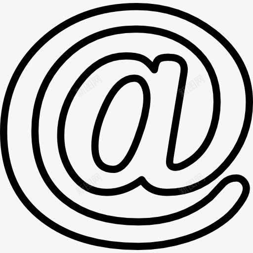Internet邮件阿罗瓦标志轮廓图标png_新图网 https://ixintu.com 互联网 标志 概述 特点 电子邮件 苗条的图标 轮廓 邮件 阿罗瓦