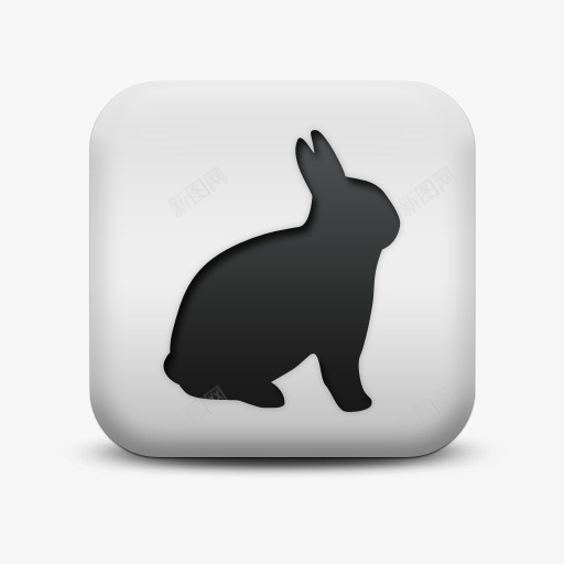 不光滑的白色的广场图标动物动物png_新图网 https://ixintu.com animal animals icon matte rabbit square white 不光滑的 不光滑的白色的广场图标动物动物兔子AnimalsIcons免费下载 兔 动物 图标 广场 白色的