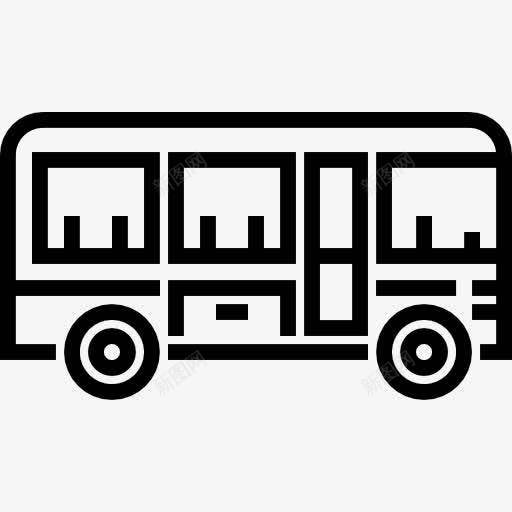总线图标png_新图网 https://ixintu.com 公共交通 公共汽车 校车 汽车 运输