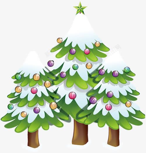 圣诞树元素png免抠素材_新图网 https://ixintu.com 圣诞树 圣诞节 绿色