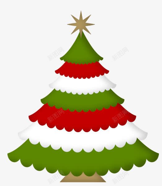 手绘彩色圣诞树png免抠素材_新图网 https://ixintu.com 卡通圣诞树 圣诞树免抠 彩色圣诞树 手绘圣诞树