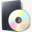 文件夹cd黑暗的玻璃图标png_新图网 https://ixintu.com CD专区 cd disc disk folder save 保存 文件夹 磁盘 阀瓣