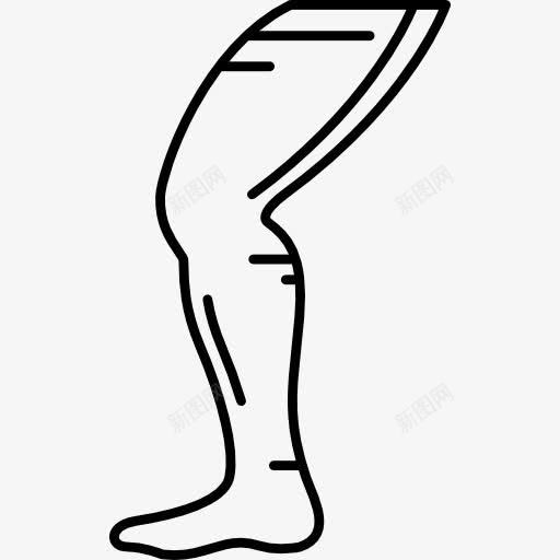 男人的腿图标png_新图网 https://ixintu.com 人 医疗 解剖 身体部位 阳刚