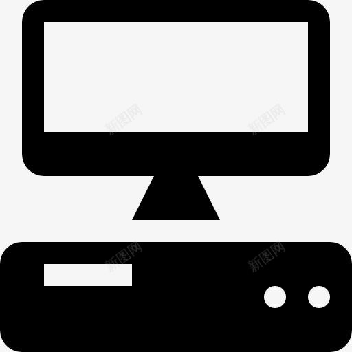 台式机图标png_新图网 https://ixintu.com computer 电脑 计算机