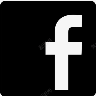 脸谱网标志社会社交媒体unic图标图标
