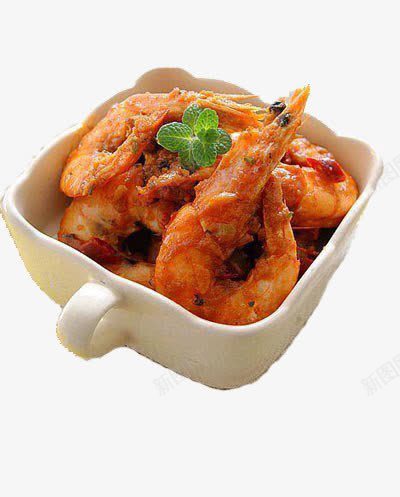 泰式咖喱虾png免抠素材_新图网 https://ixintu.com 咖喱 大虾 泰国风味 美食素材