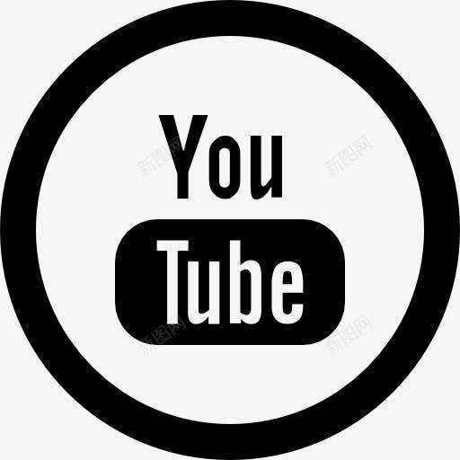 社会上圆形按钮图标png_新图网 https://ixintu.com YouTube metrize 圆形标识 按钮 标识 社交圈