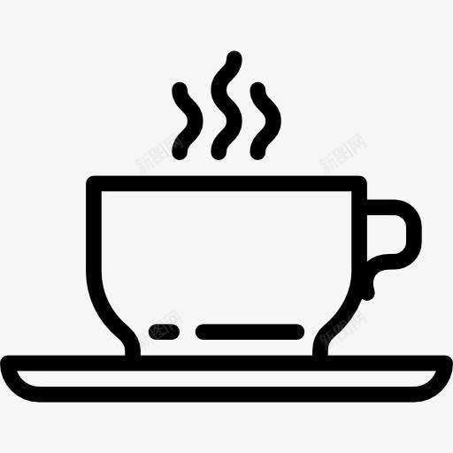 咖啡杯图标png_新图网 https://ixintu.com 咖啡店 咖啡杯 喝热饮料 食物 餐厅