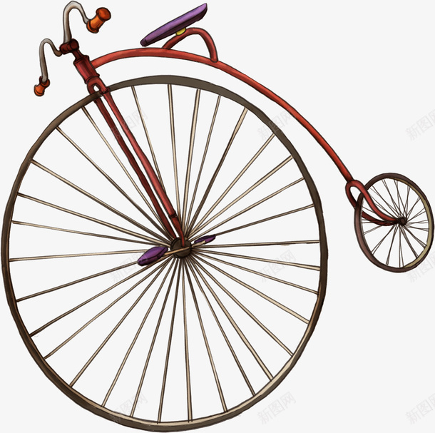 奇怪的单车png免抠素材_新图网 https://ixintu.com png图形 png装饰 交通 单车 手绘 自行车 装饰