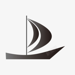 扬帆logo船矢量图图标高清图片